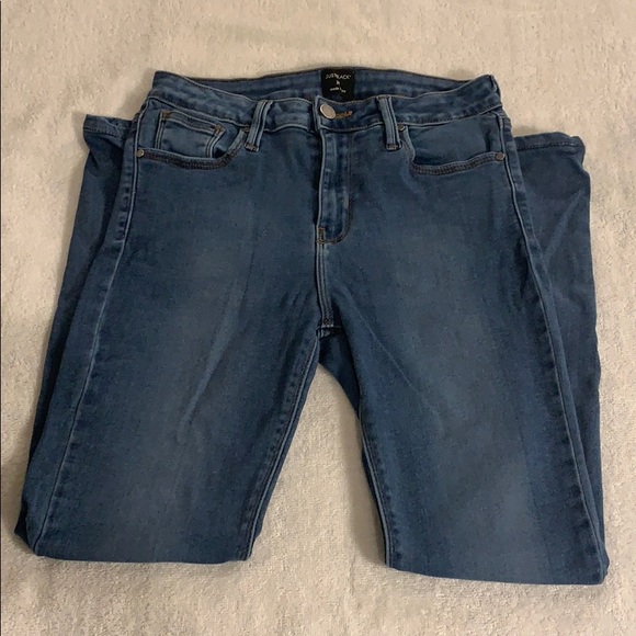 EUC Just Black High Waist Light Skinny Jeans - Picture 2 of 3